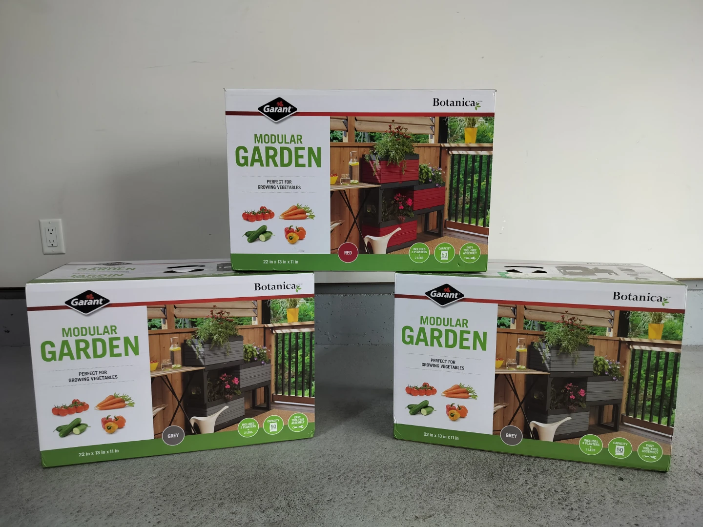 Garant Botanica Modular Garden Planters – Brand New & Unopened