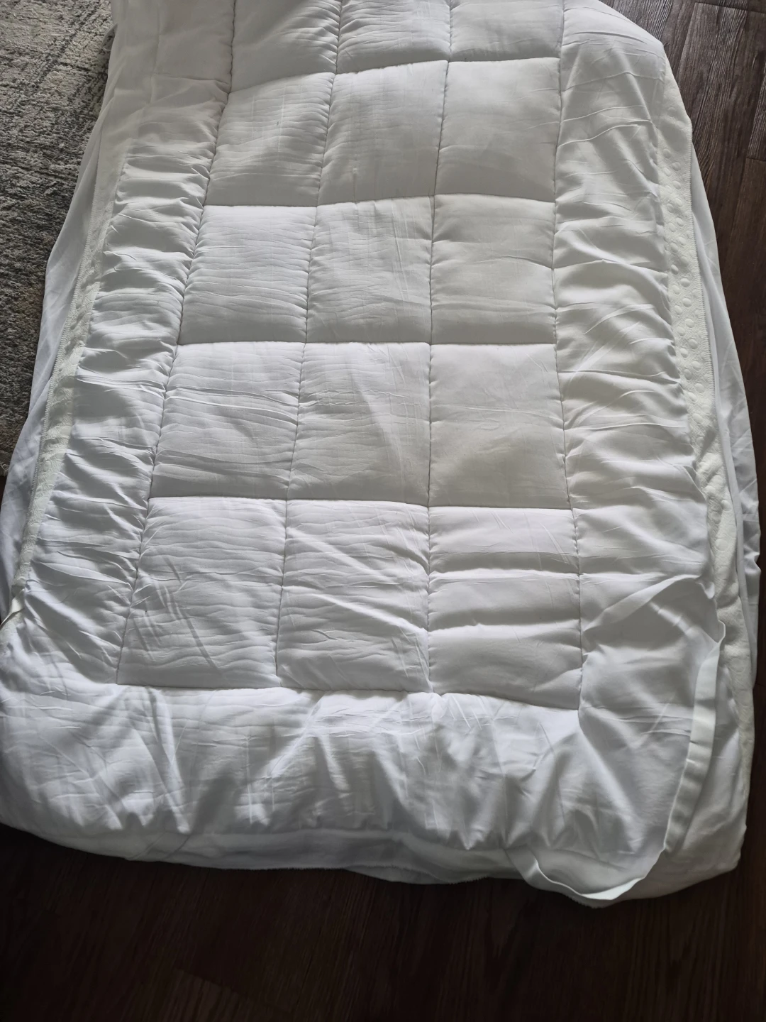 Xl twin Foam Mattress Topper an - photo 2