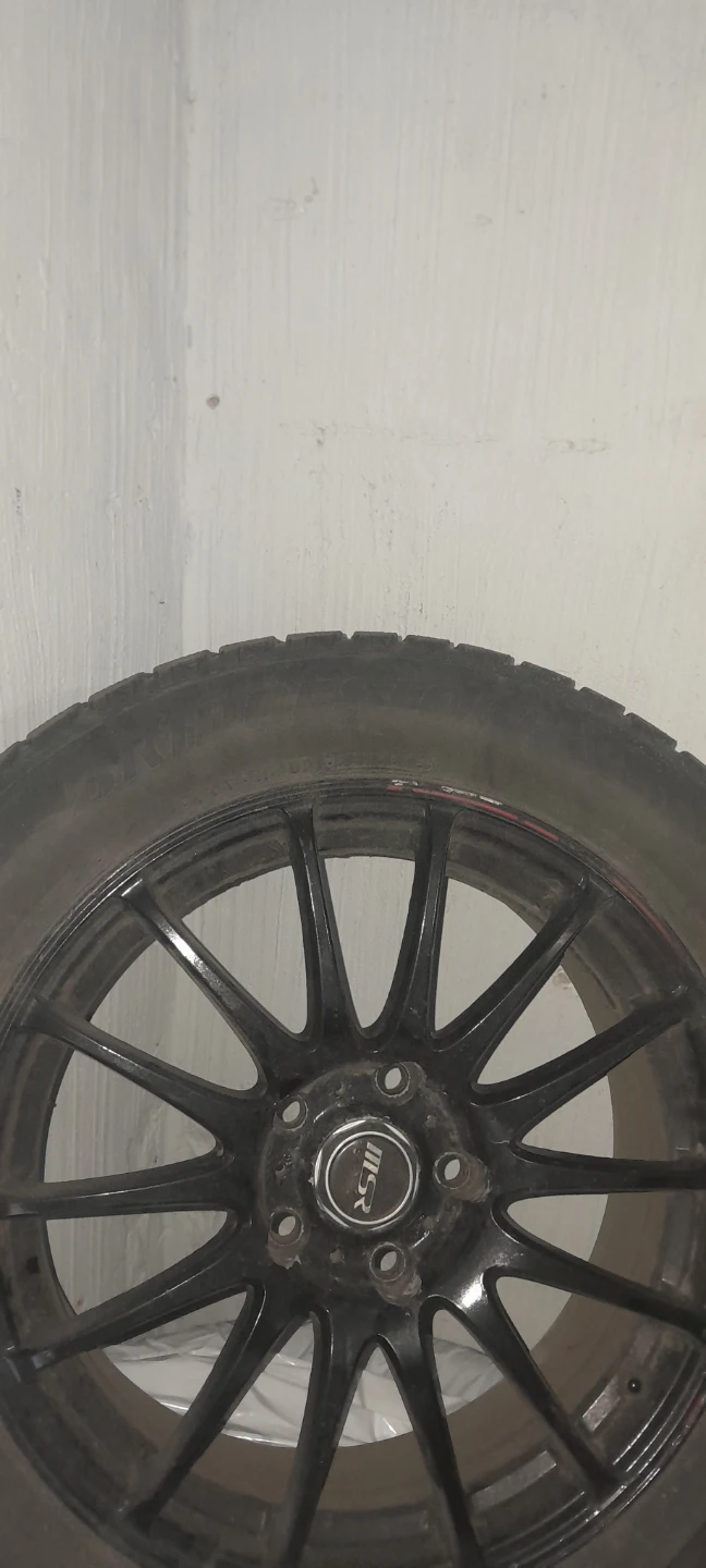 MSR Black Alloy Rims with Tires 225/55R17 - photo 2