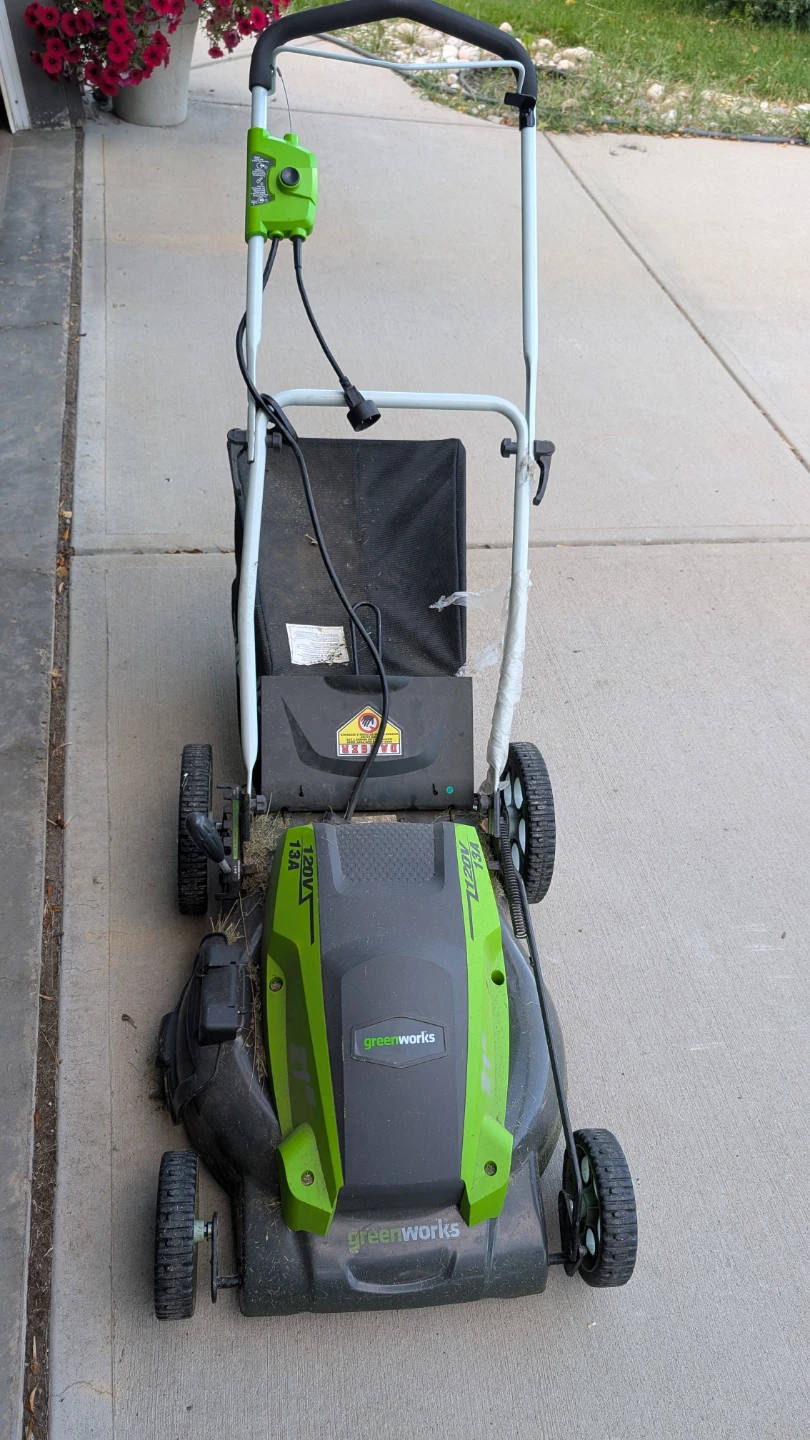 Greenworks 21" Electric Lawn Mower