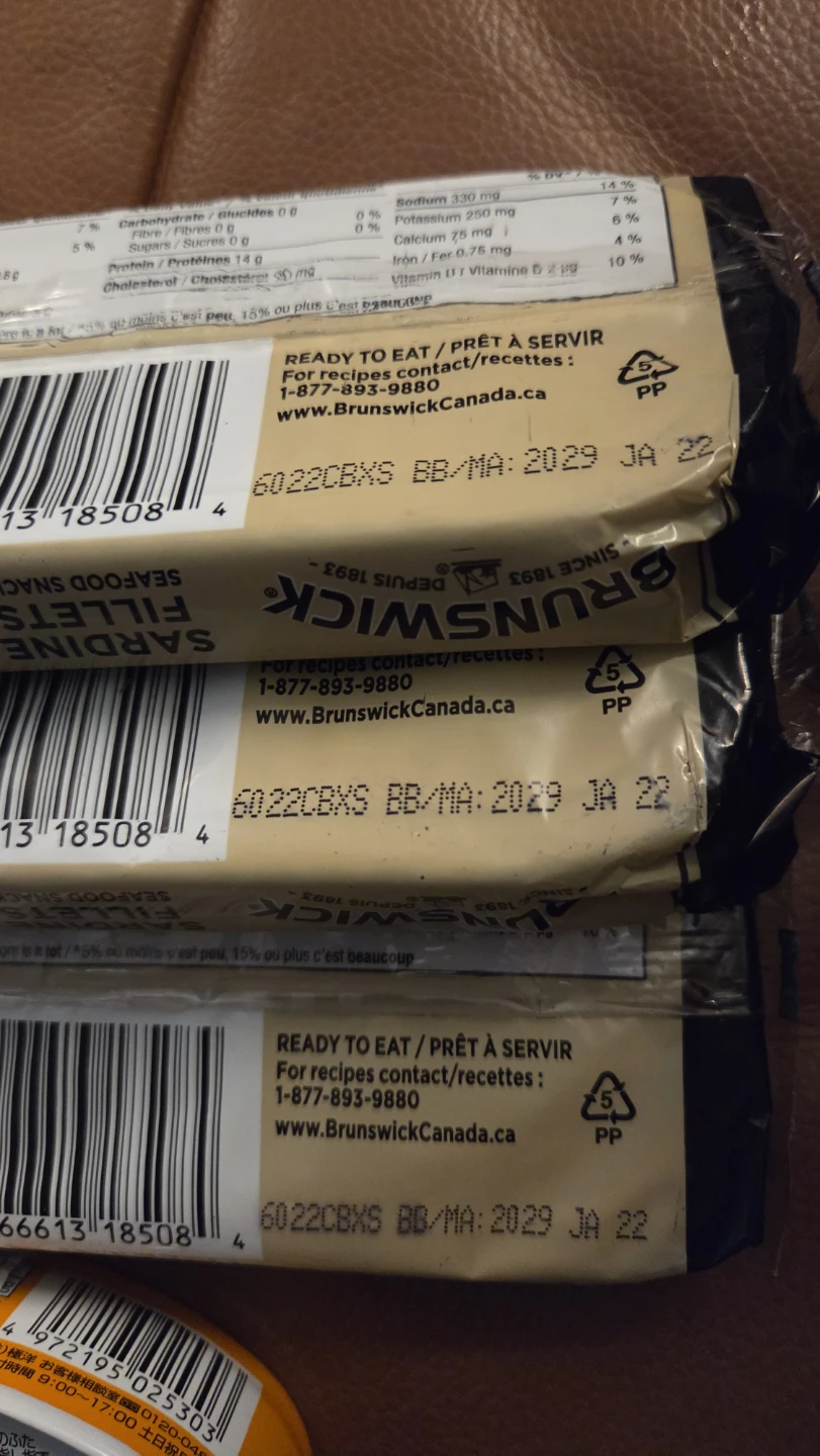 7 cans of  Misc Sardines - photo 2