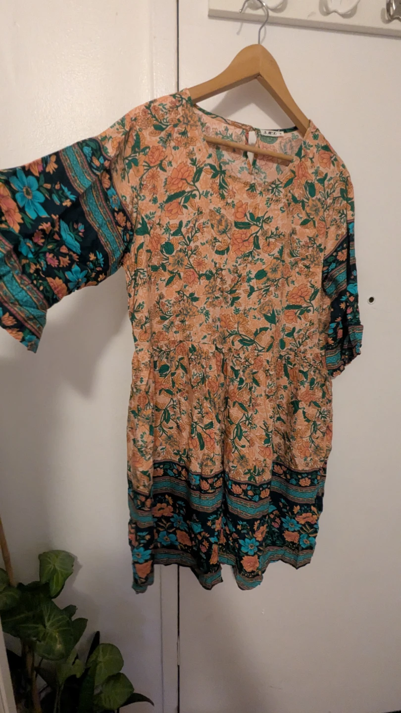 SMX Floral Print Mini Dress - photo 2