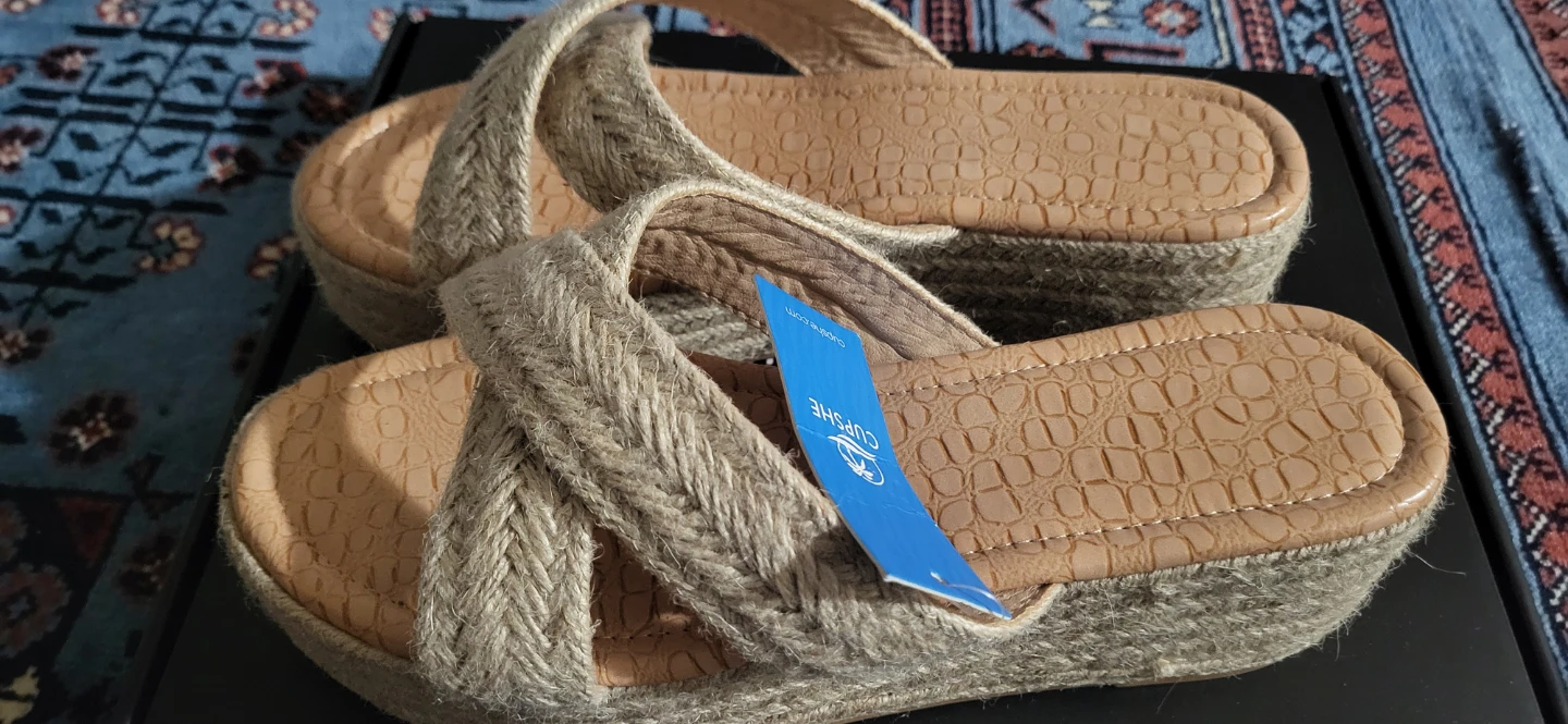 Sandals- CUSPHE Espadrille Wedge