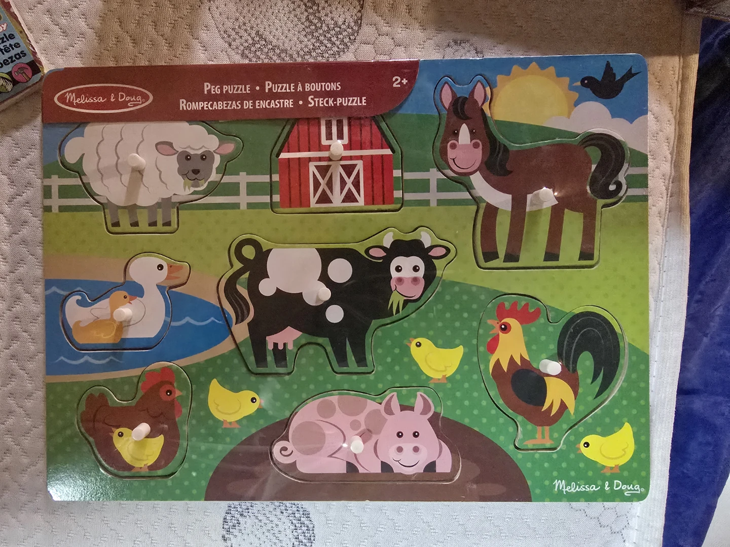 Melissa & Doug Farm Peg Puzzle