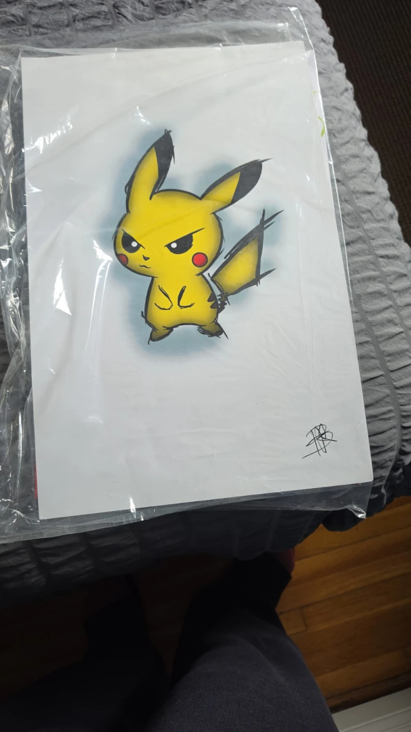 Pikachu Art Print