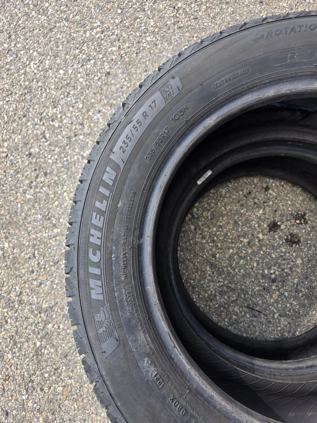 2 tire Michelin X-Ice Snow Winter Tires - 235/55 R17 - photo 3