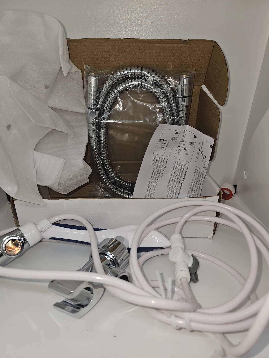 AenArt 5 Function Handheld Shower Set - photo 2