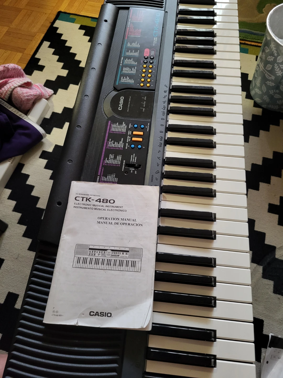 Casio CTK-480 Electronic Keyboard