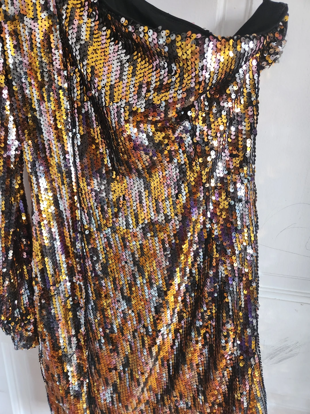 Forever 21 Sequin One-Shoulder Dress