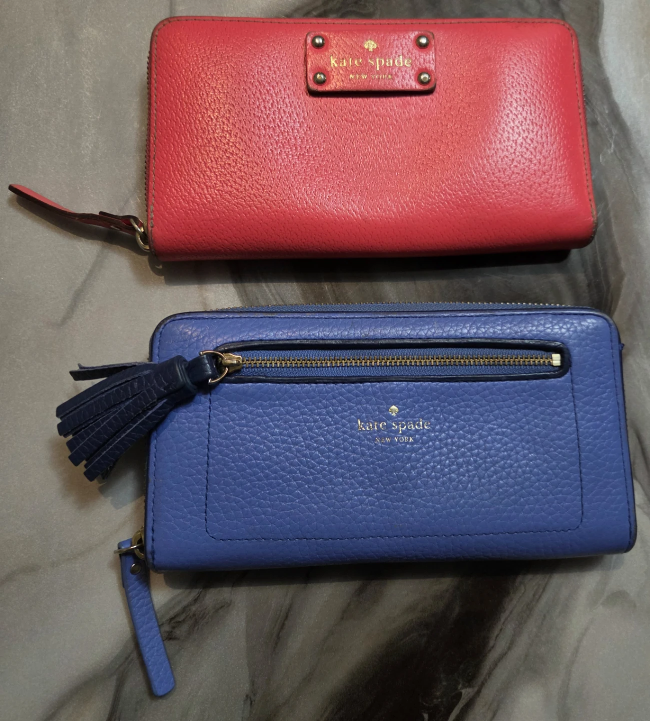 Kate Spade Wallets (2) - Red and Blue