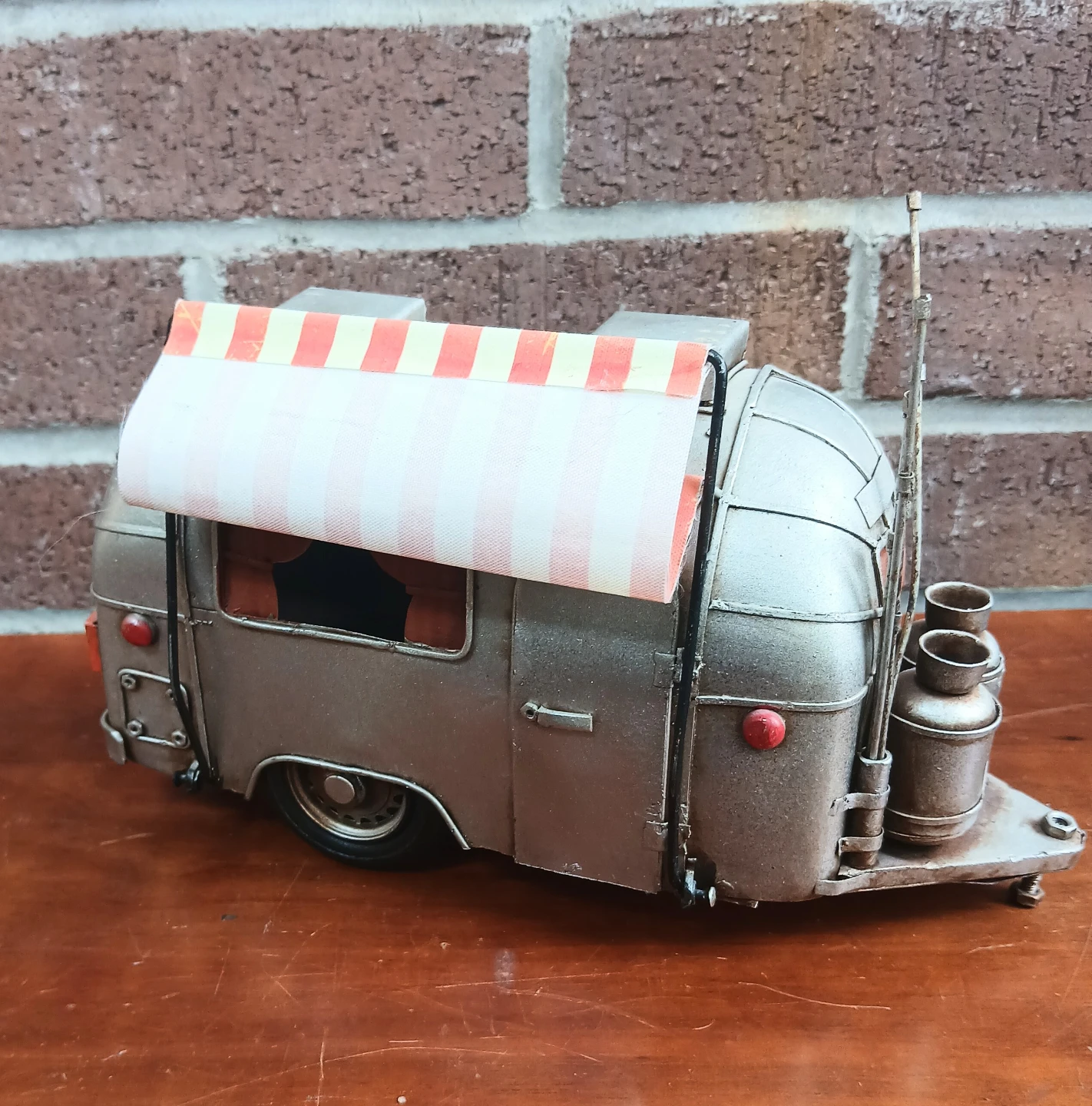 Metal Airstream Camper  with Awning - photo 2