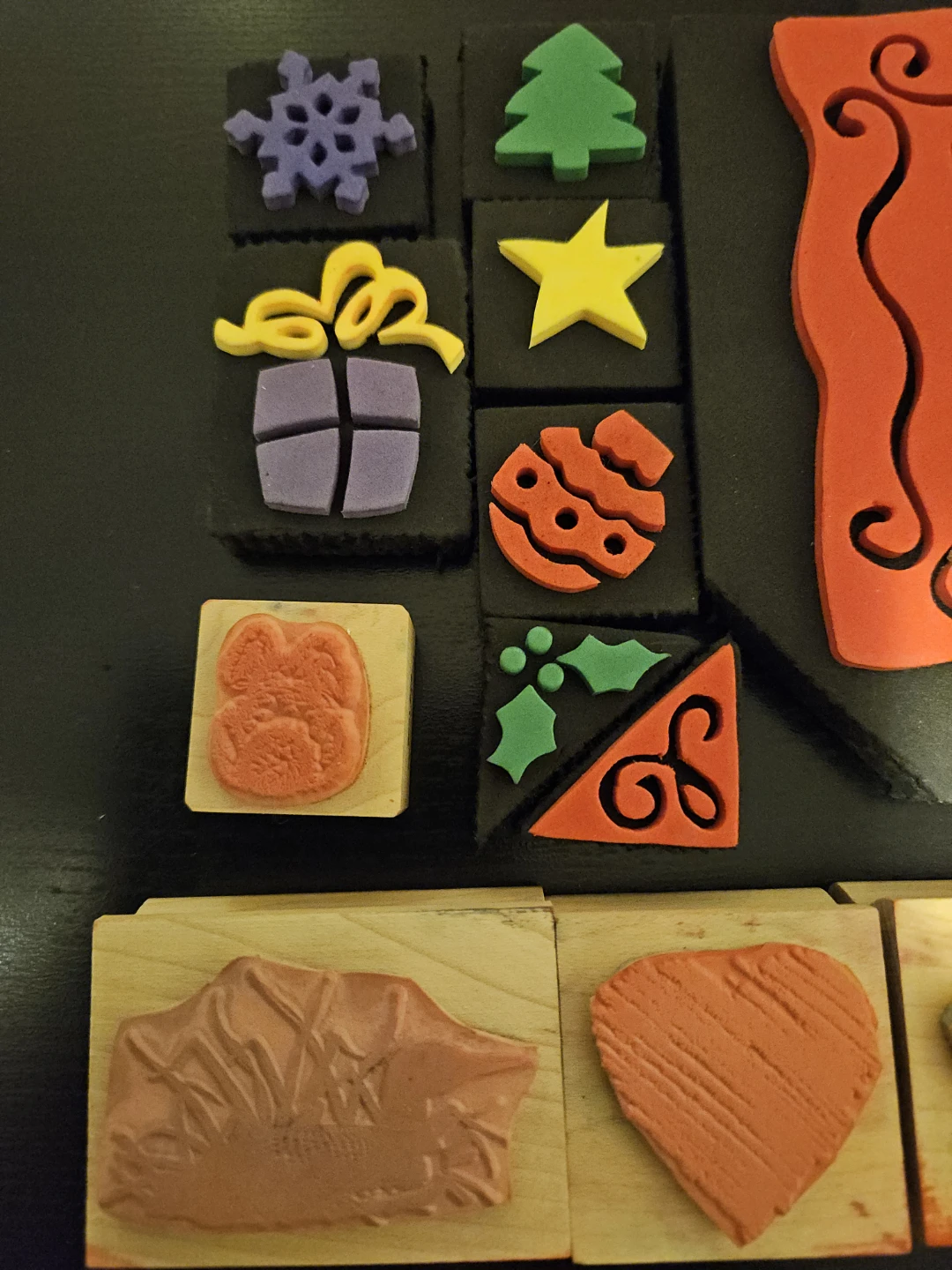 Rubber/Foam Stamps + Metal Bear Paper Punch - photo 3