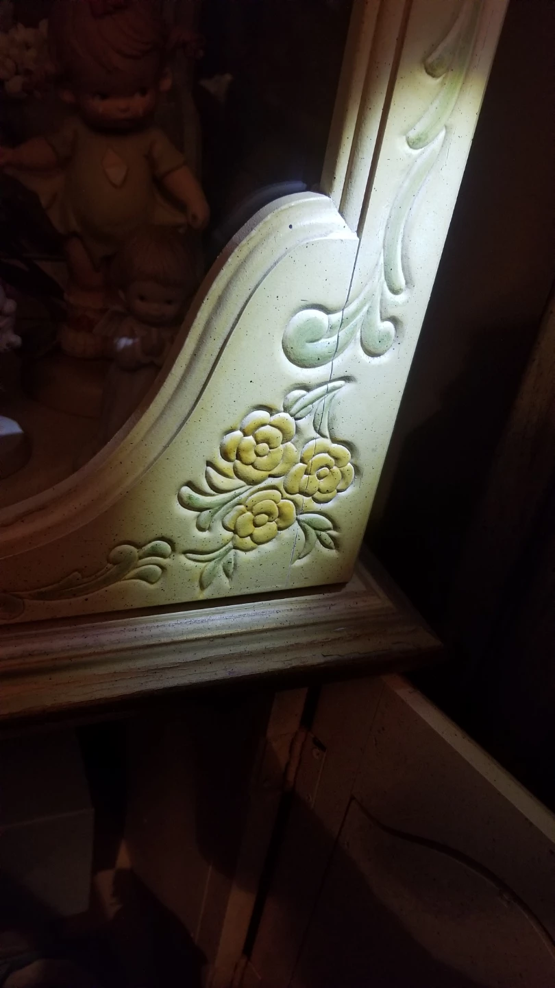 Vintage Curio Cabinet Display Shelf - photo 3