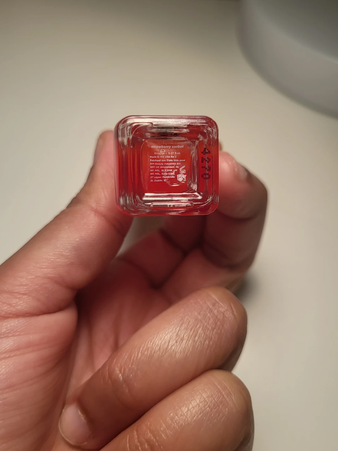 Gisou Honey Infused Lip Oil - Strawberry Sorbet - photo 2