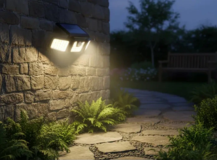 (BRAND NEW) Solar Powered Motion Sensor Security Light