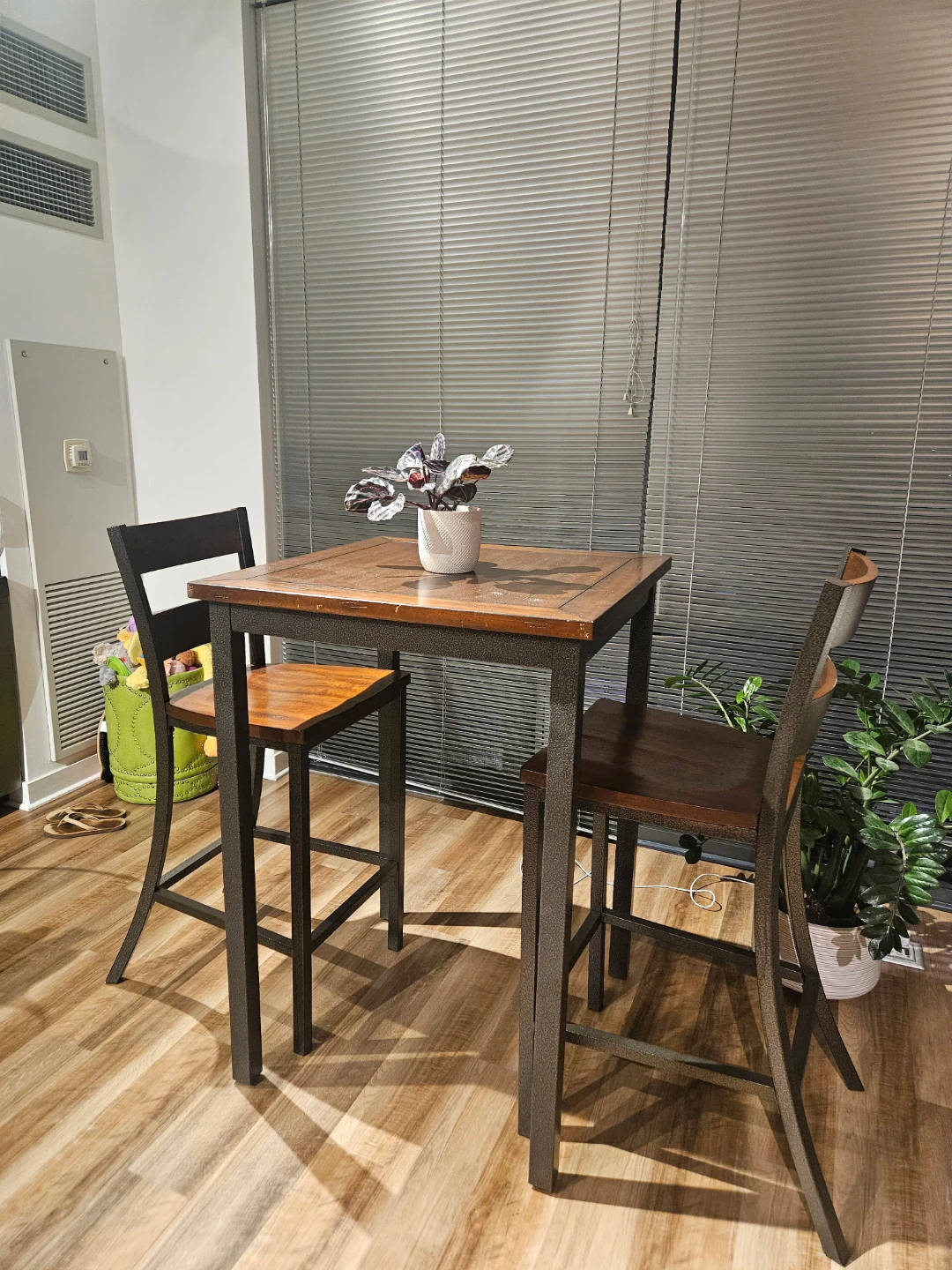 3-Piece Bar Table and Stool Set