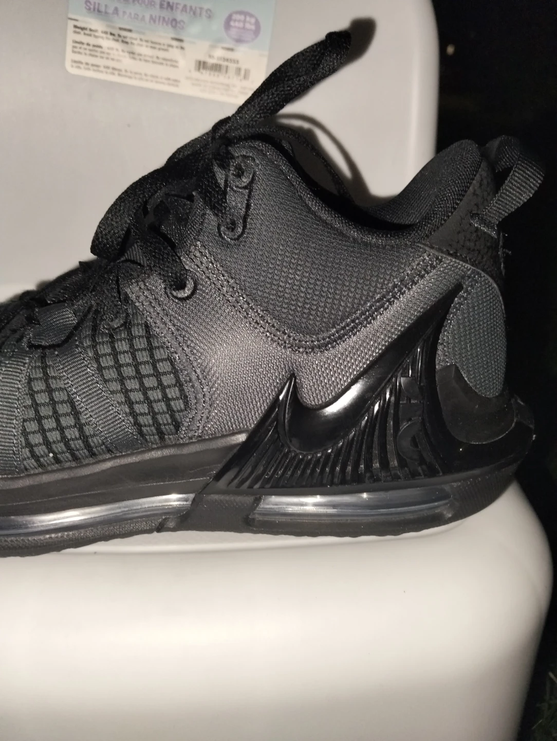 Nike Witness 7 Men's Basketball Shoes Black - photo 4