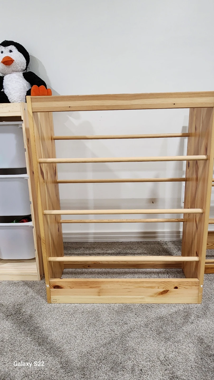 Trofast Wooden Toy Storage Organizer with Bins - photo 3