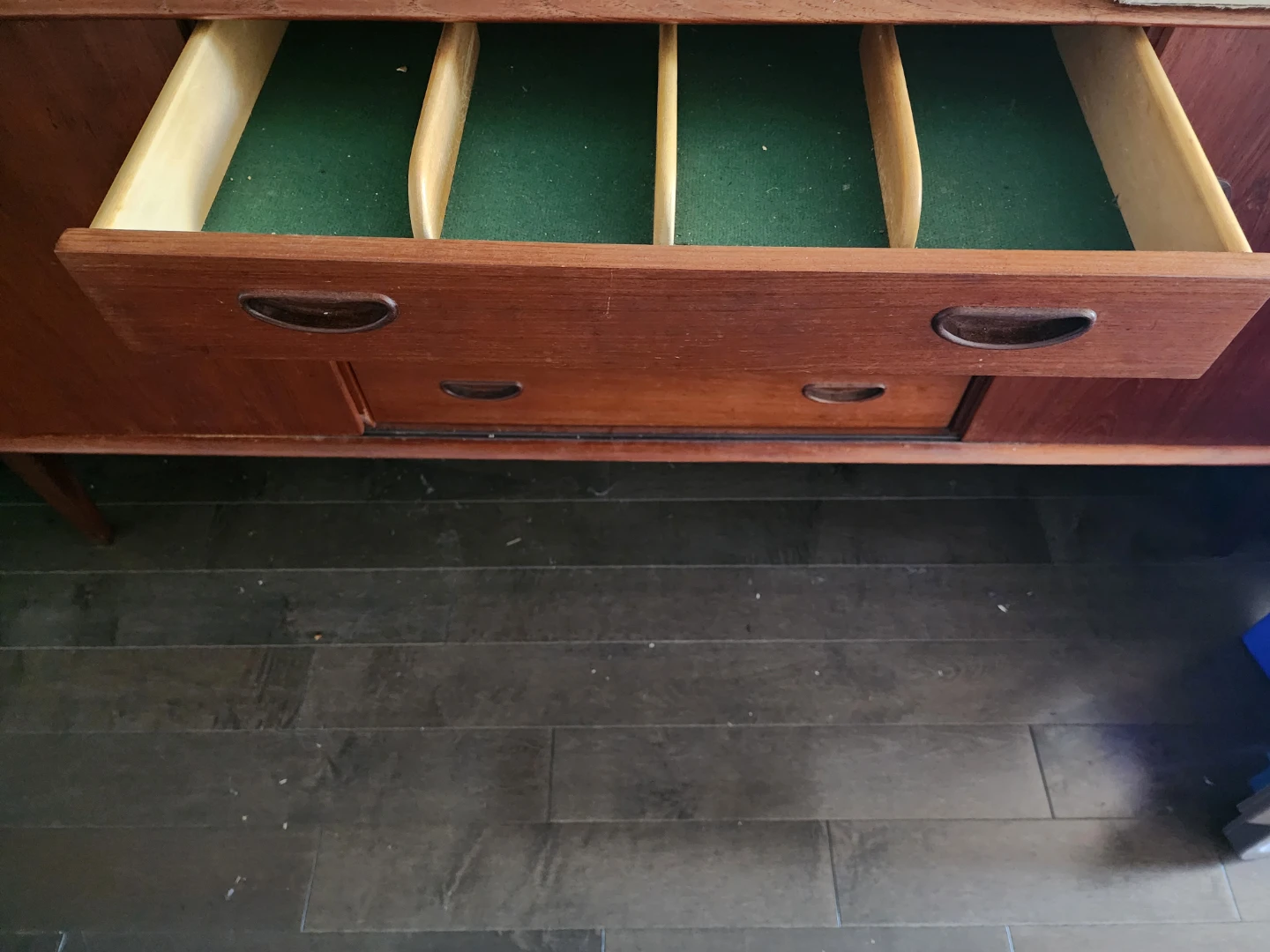 60's Danish Teak Credenza /Buffet - photo 3