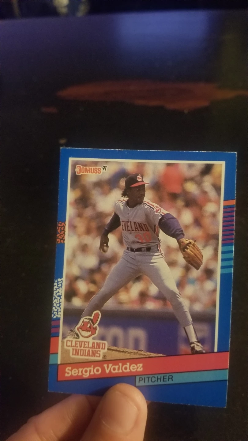 1991 Donruss Sergio Valdez Baseball Card - photo 3