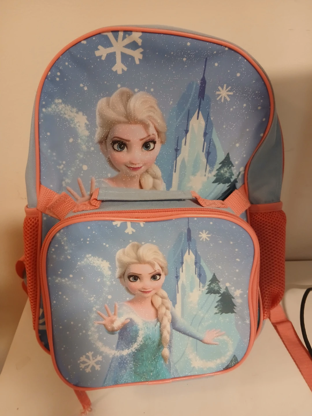 Disney Frozen Elsa Backpack and Lunch Bag Set - photo 2