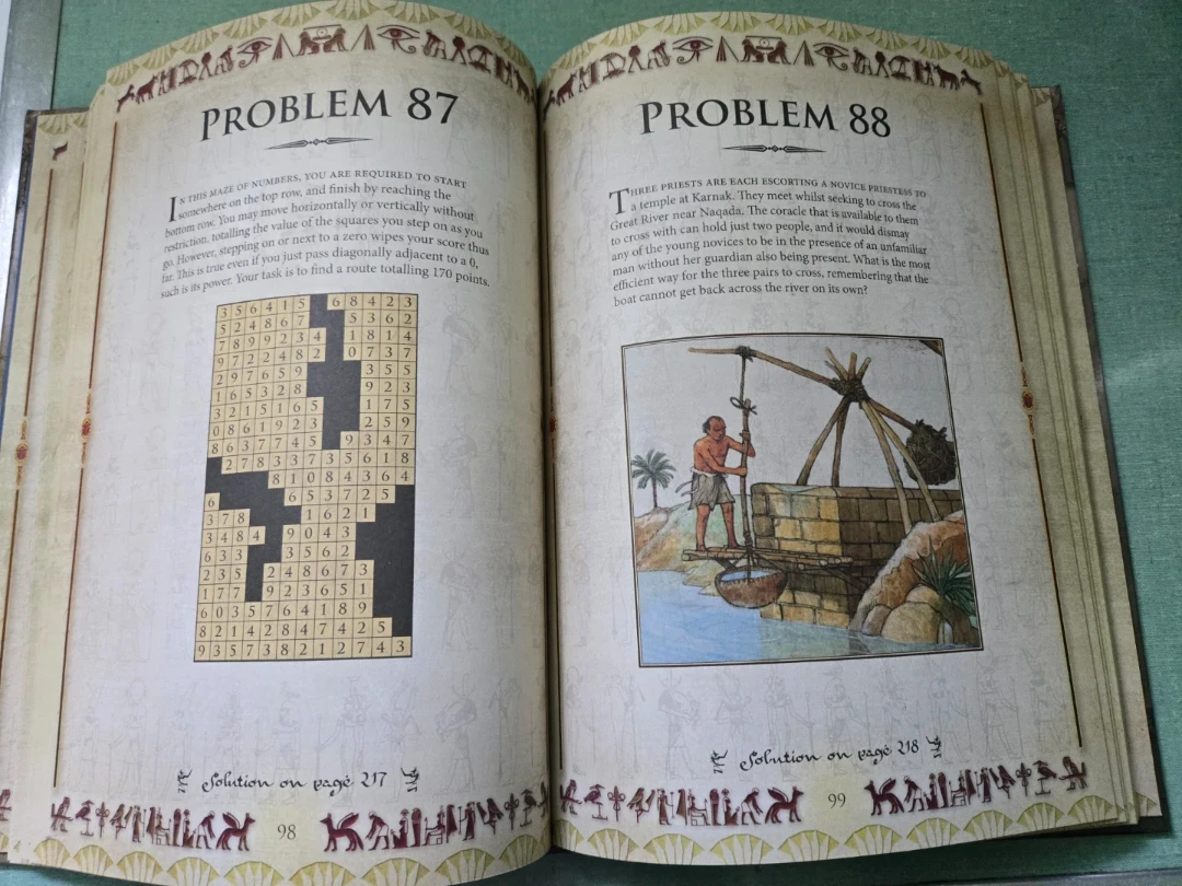 TUTANKHAMUN'S * Book of Puzzles * Riddles & Enigmas * - photo 5