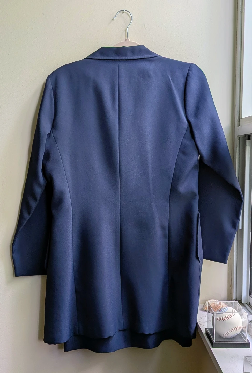 Navy Blue Dress Suit with Blazer - photo 4