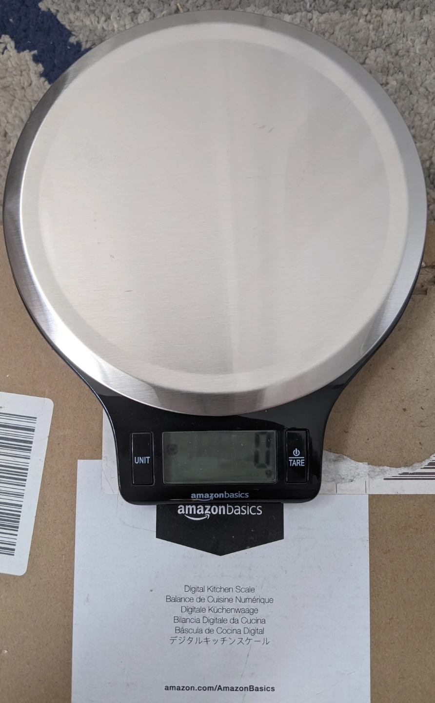 Amazon Basics Digital Kitchen Scale
