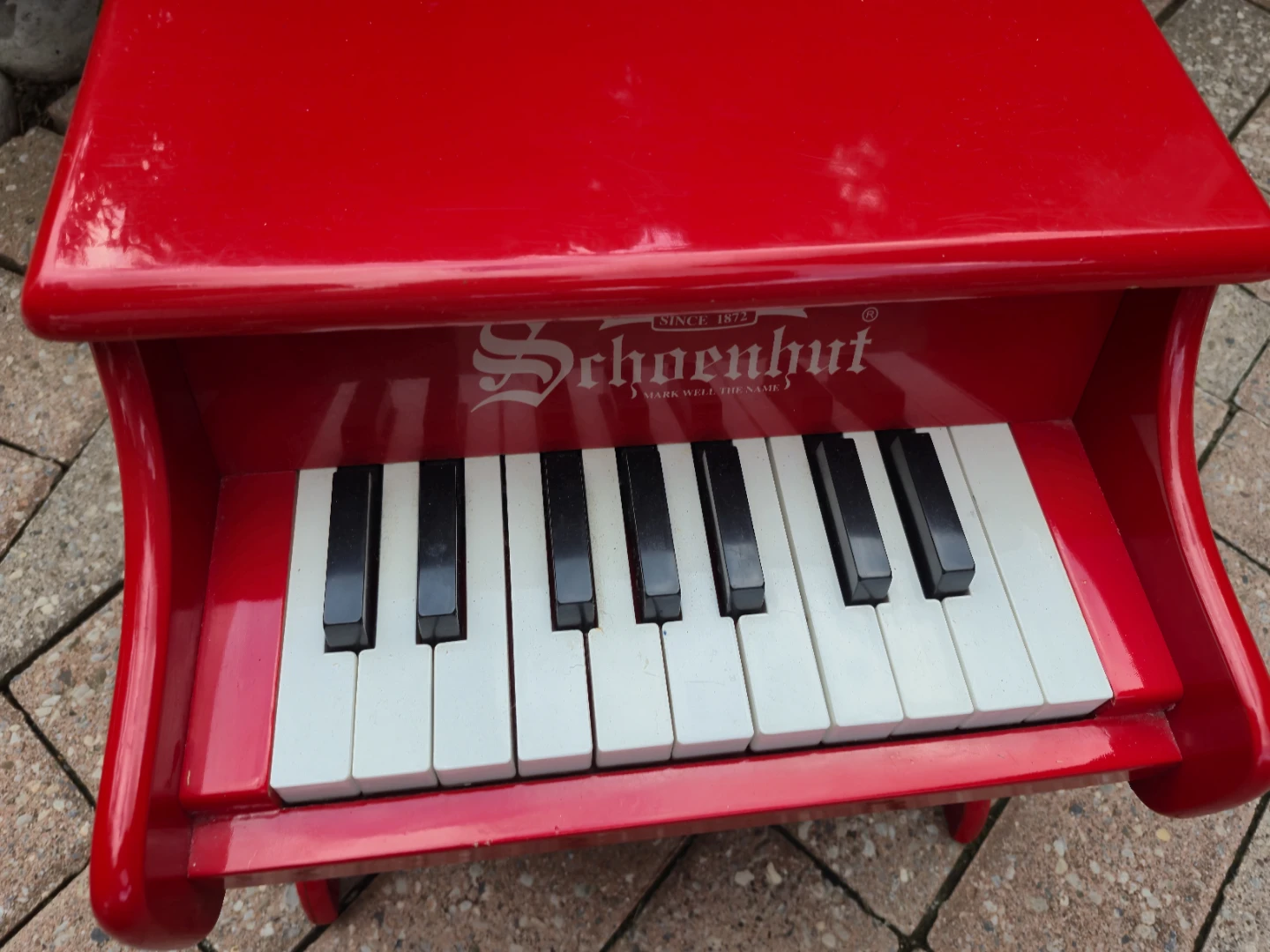 Schoenhut Red Toy Piano - photo 4