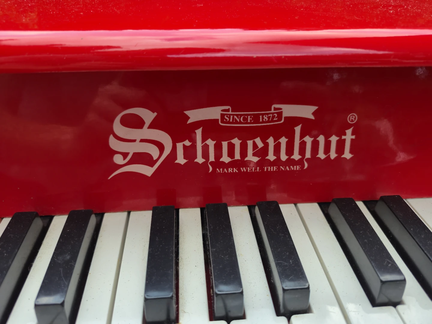 Schoenhut Red Toy Piano - photo 5