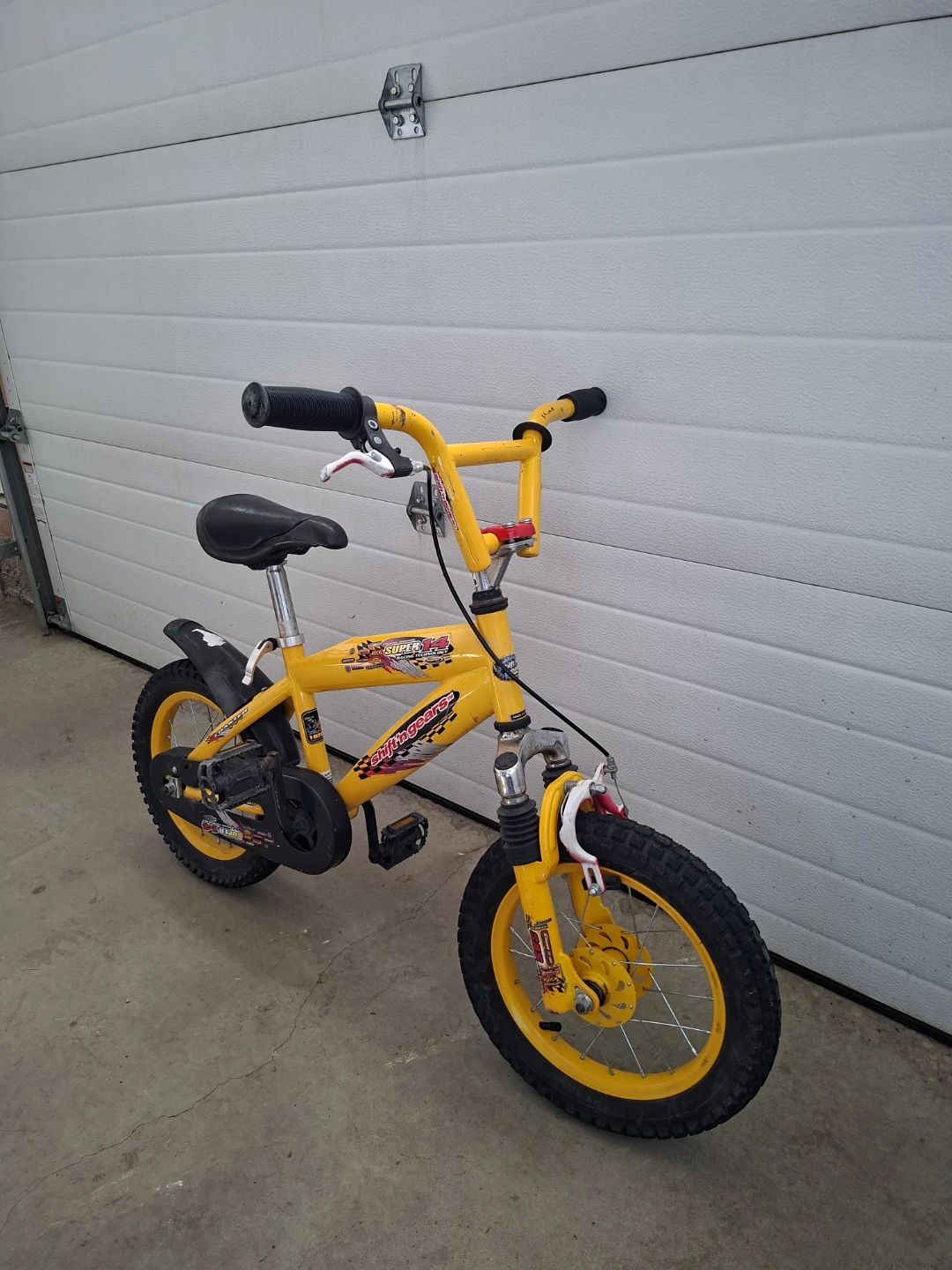 Yellow Kids' Bicycle with free helmet - photo 2