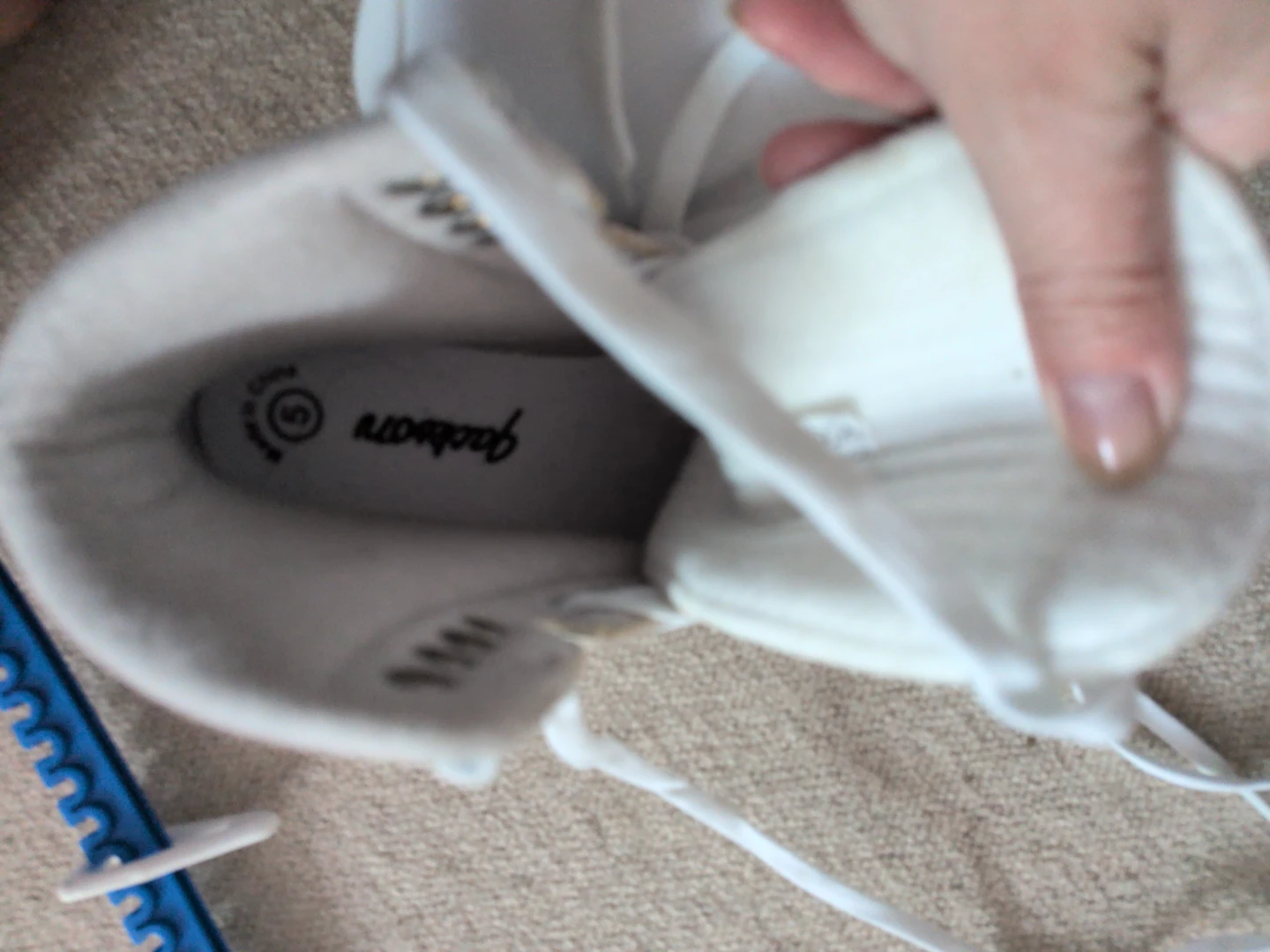 Jackson 200 White Figure Skates Size 5 - photo 4
