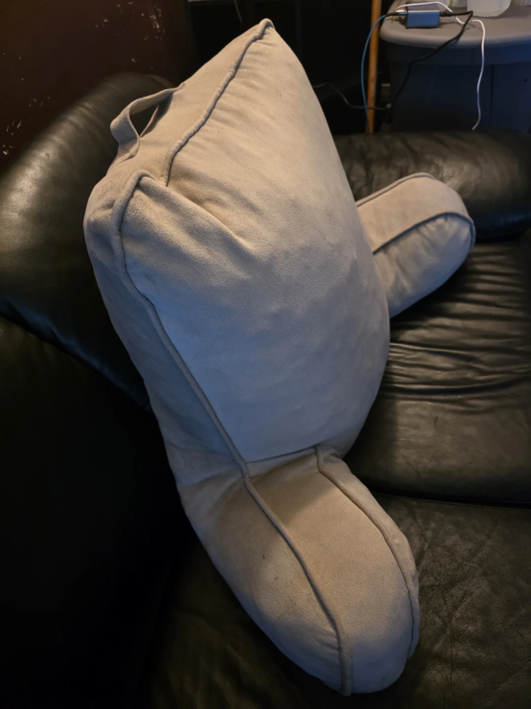 Tan Bedrest Pillow with Arms - photo 2