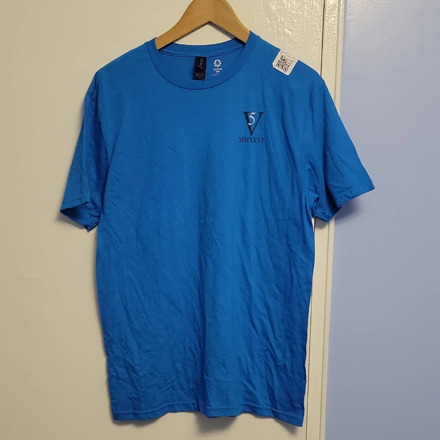 Gildan Custom Ink T-Shirt Blue Size M