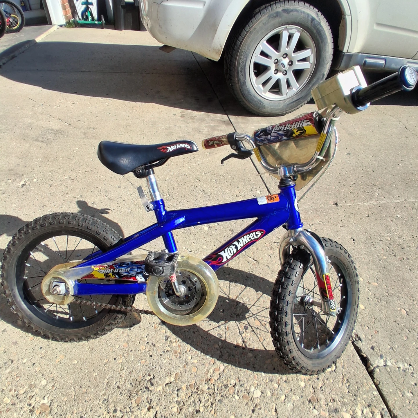 Hot Wheels Blue Kids Bicycle - photo 4