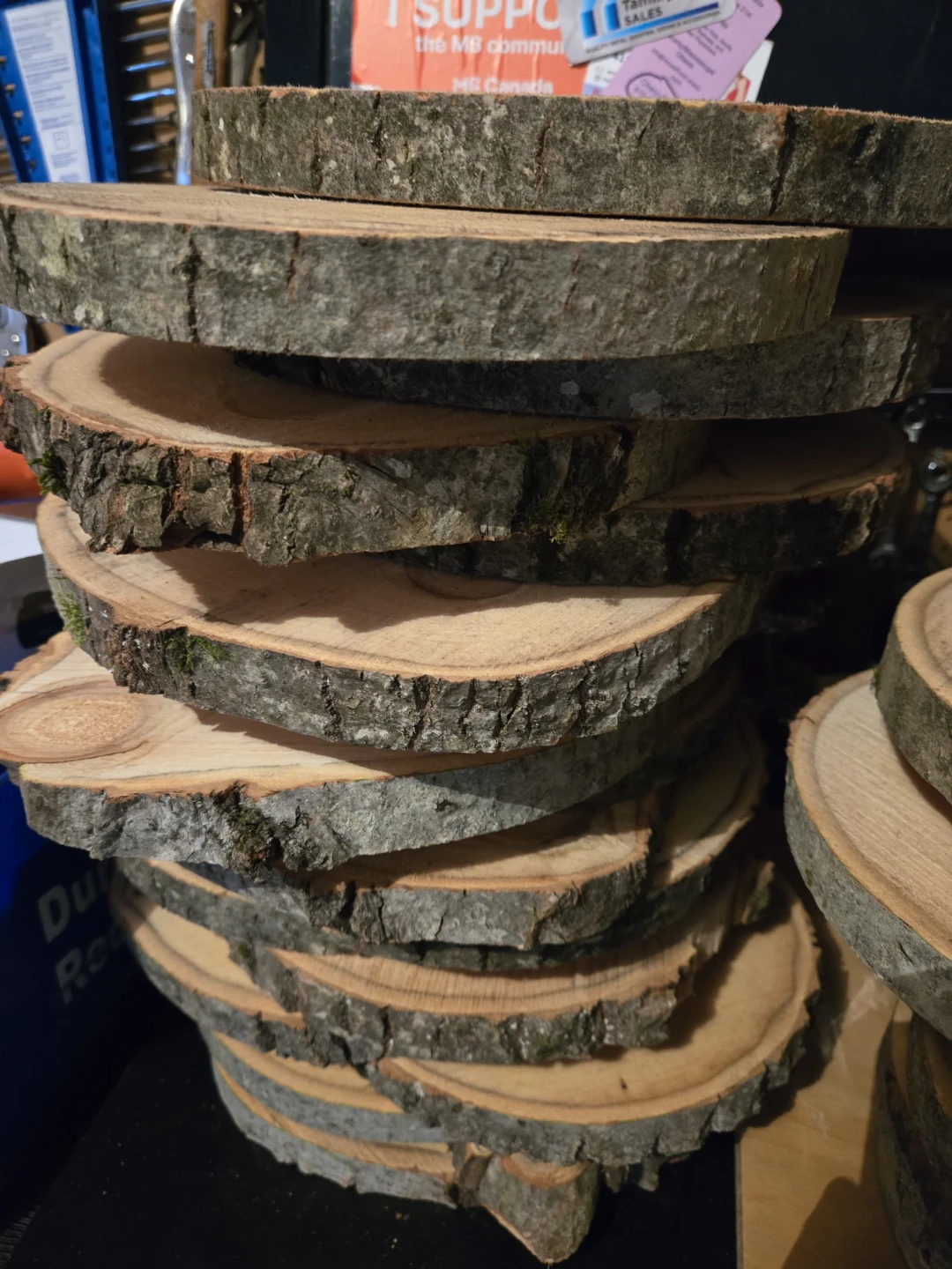 Wood Slices for Crafts and Decor - photo 4