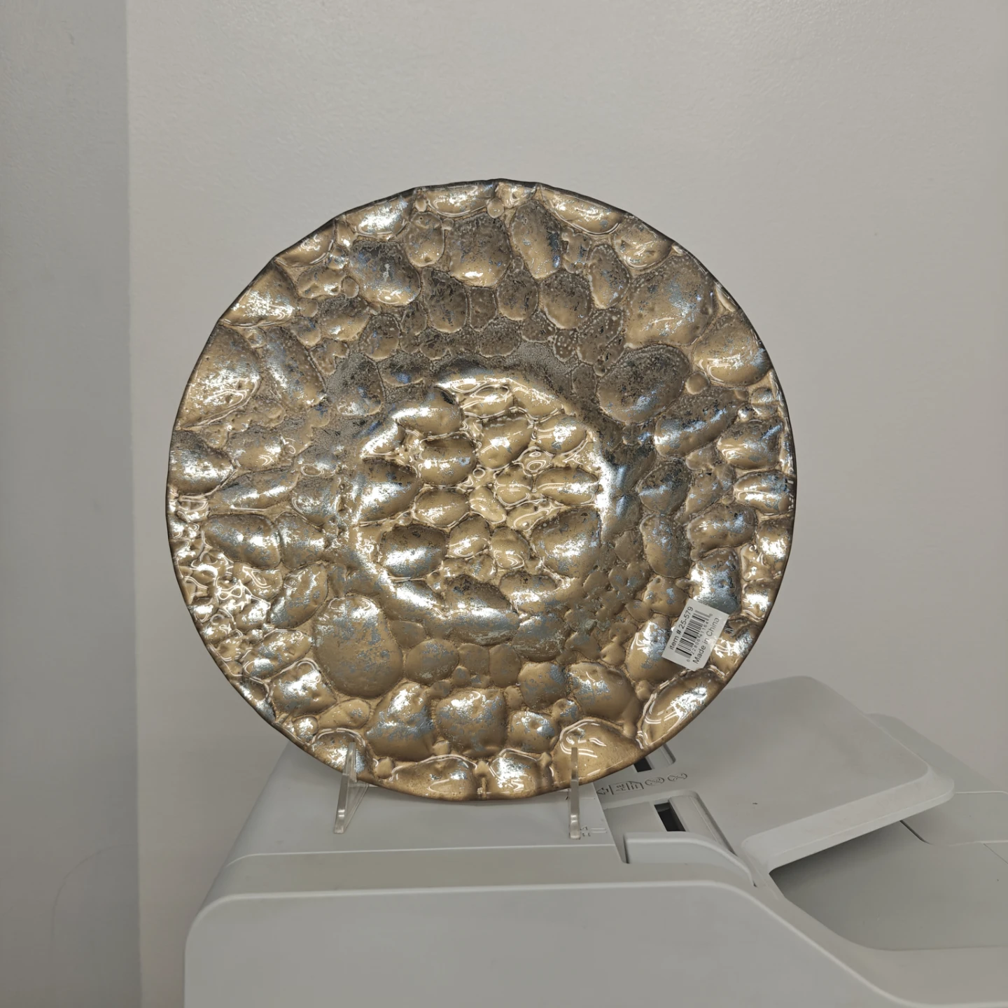 Textured Decorative Plate - photo 2