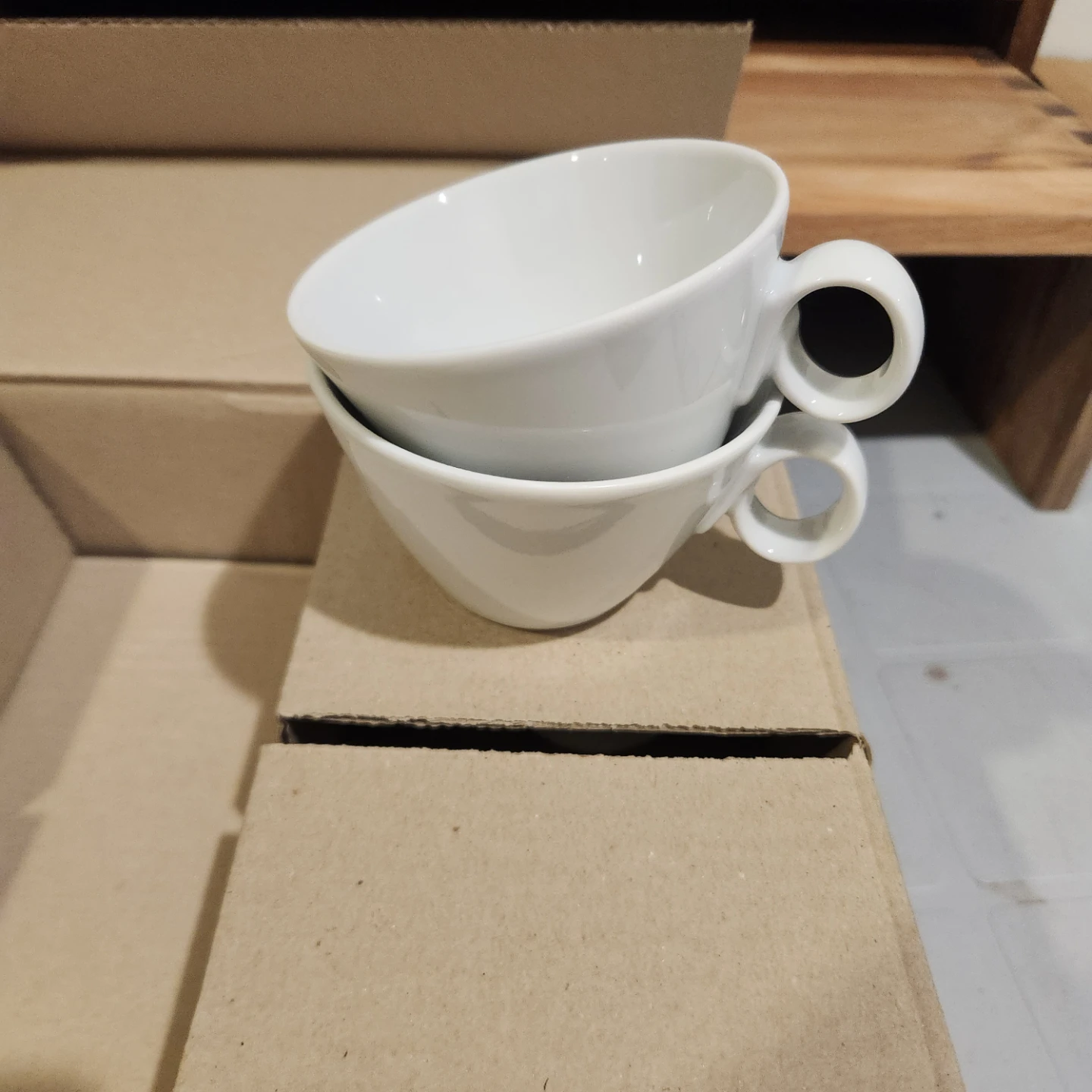 Tafelstern White Coffee Cups - Set of 12