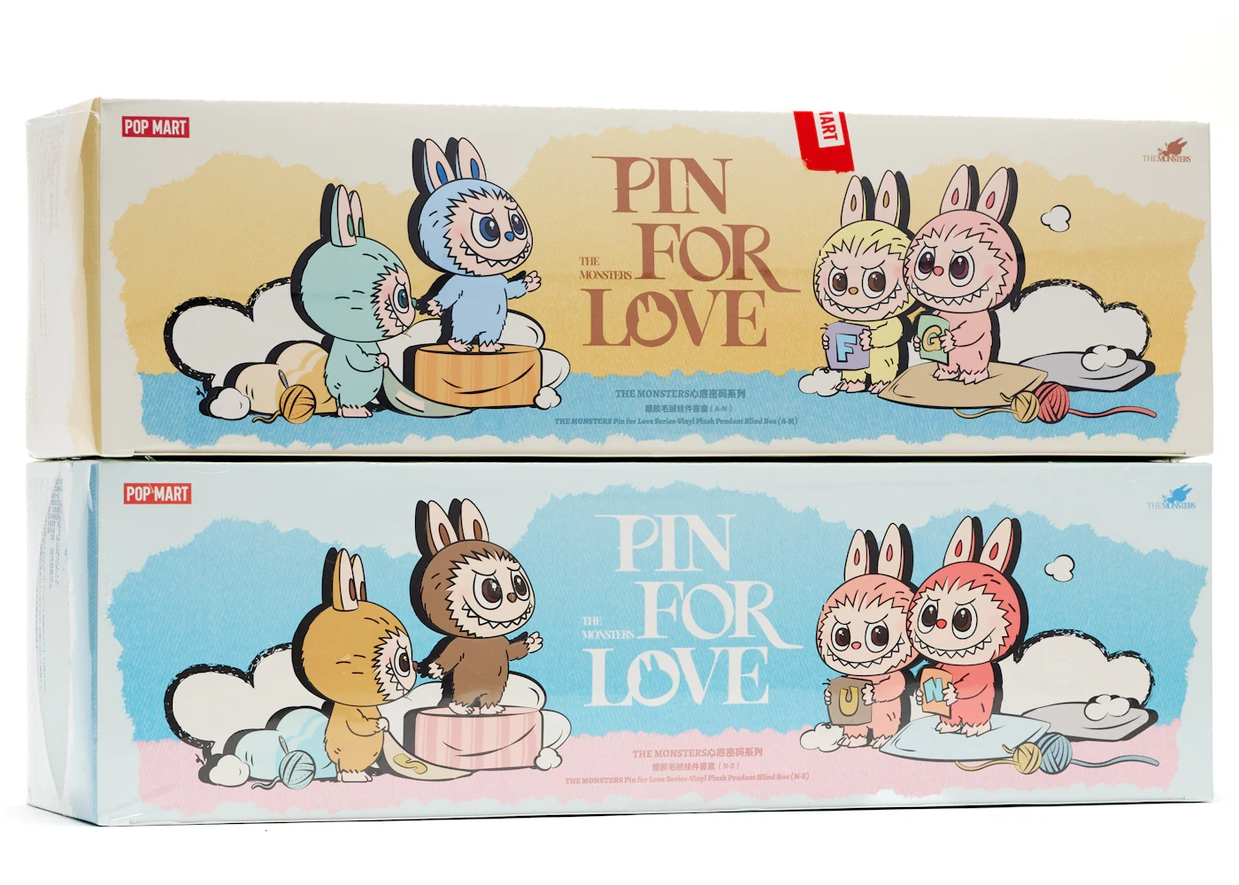❗️SEALED❗️LABUBU - PIN FOR LOVE (A - M and N - Z)