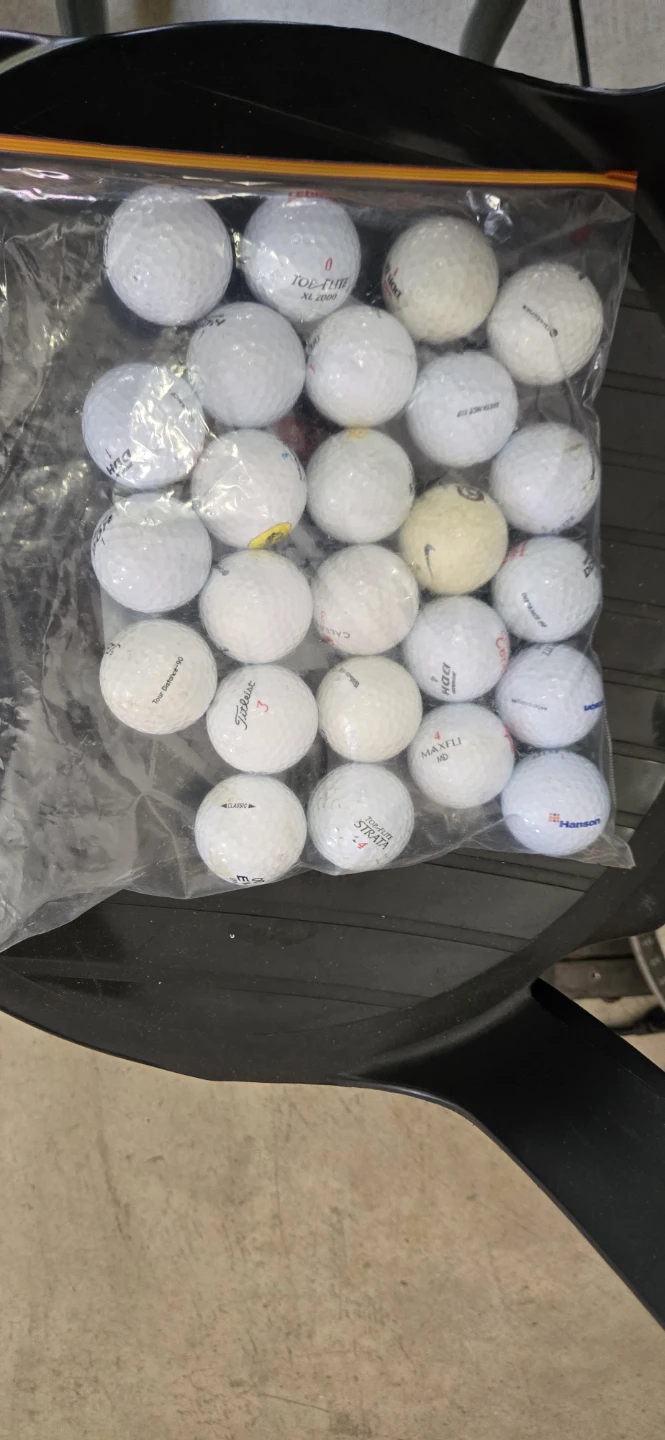 Mixed Brand Golf Balls