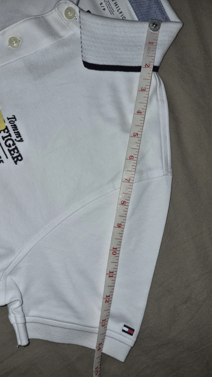 Brand New | Tommy Hilfiger White Polo Shirt - Size S/P - photo 5