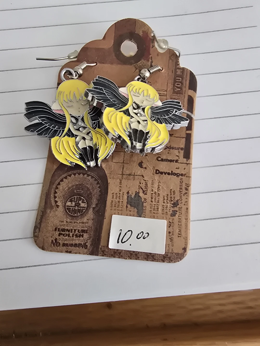 Anime Angel Character Earrings