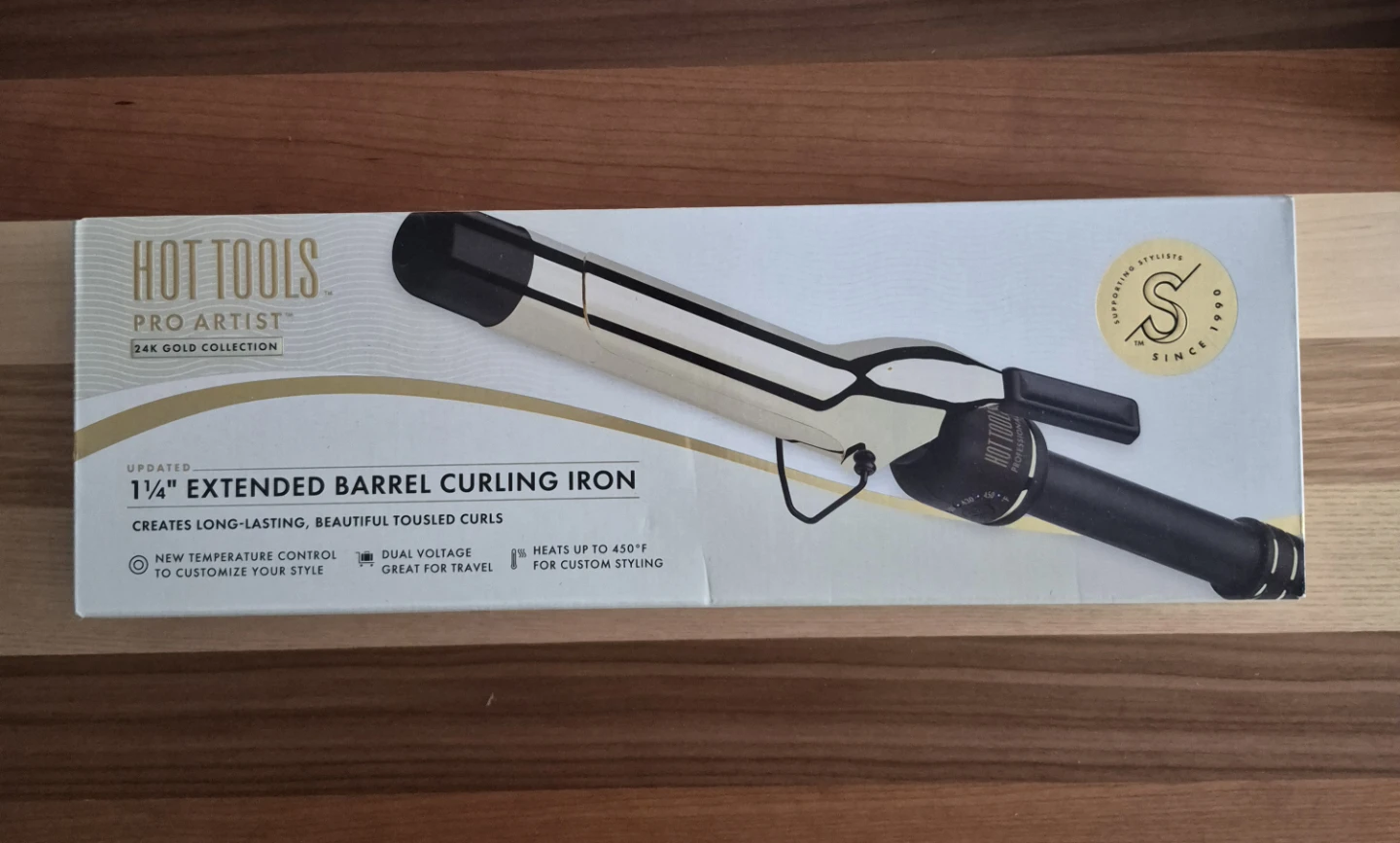 Hot Tools Pro Artist 24K Gold 1¼” Curling Iron