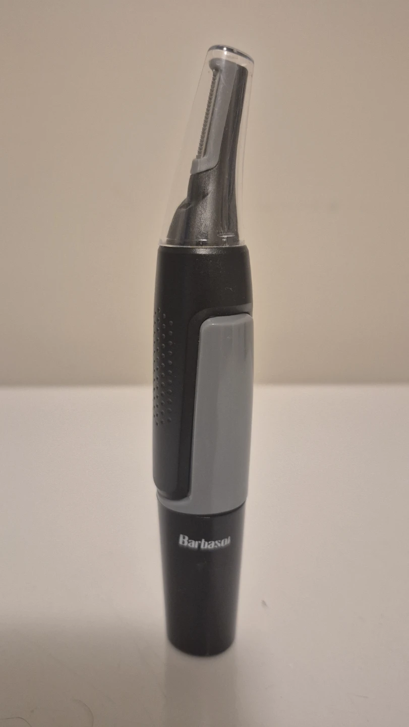 Barbasol Nose and Ear Hair Trimmer with AA Battery