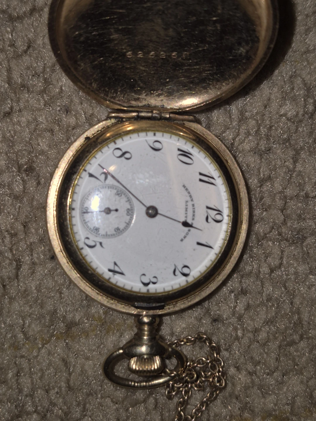 Waltham Pocket Watch with Chain - photo 3