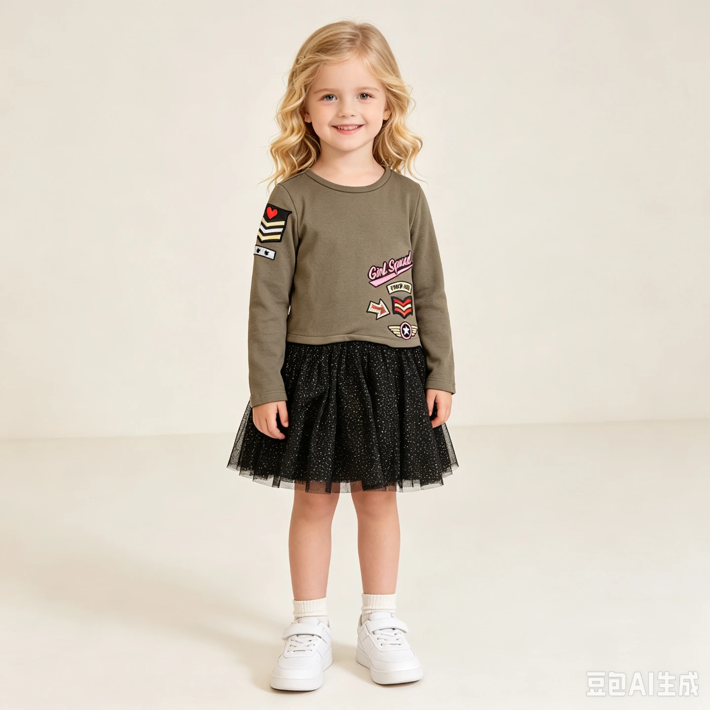 Flapoodles Girl Squad Dress
