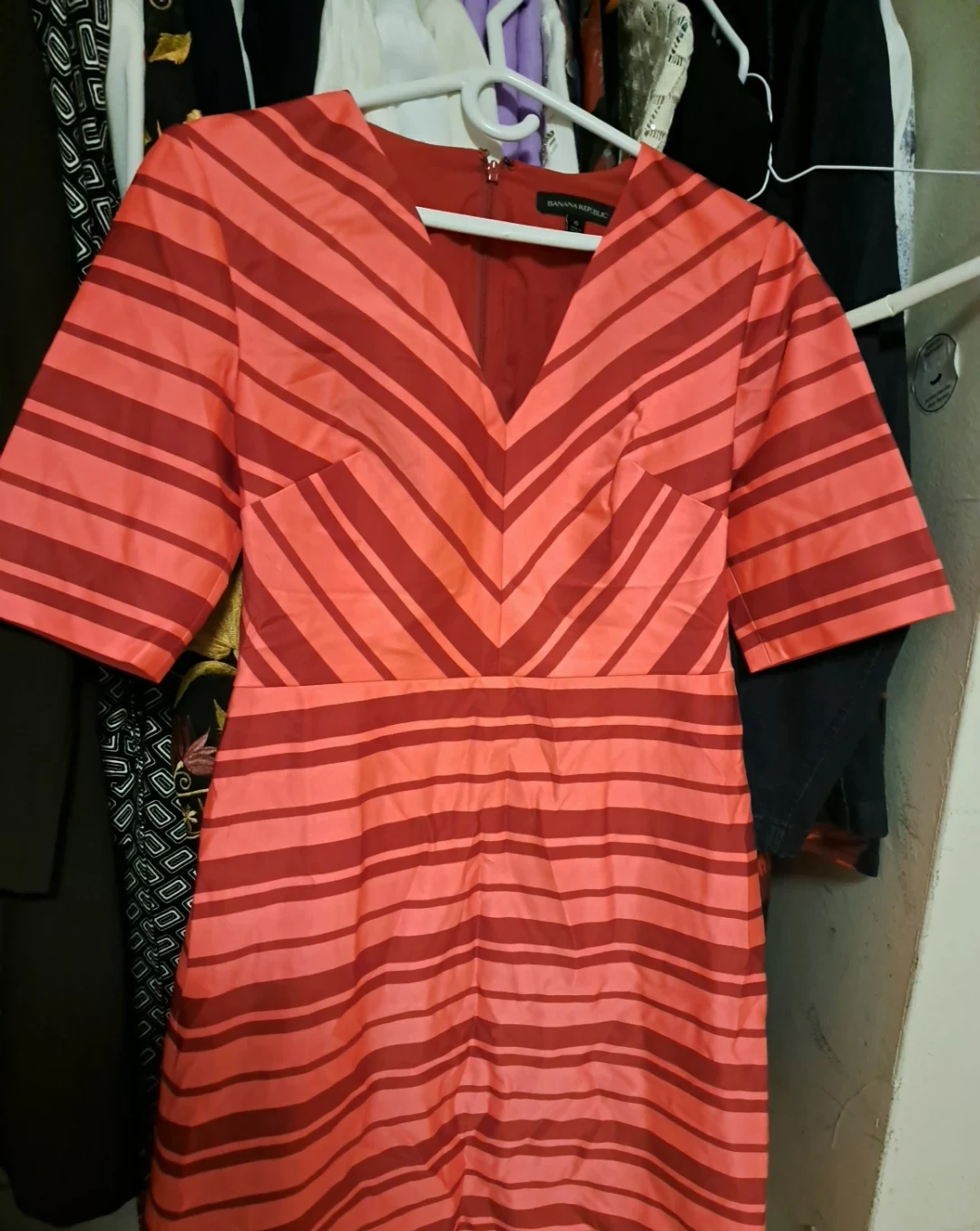 Banana Republic Striped Dress Size 6