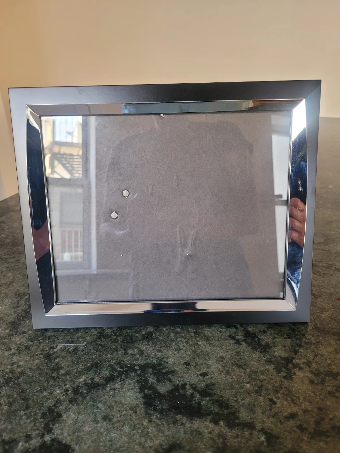 Free Black and Silver Picture Frame