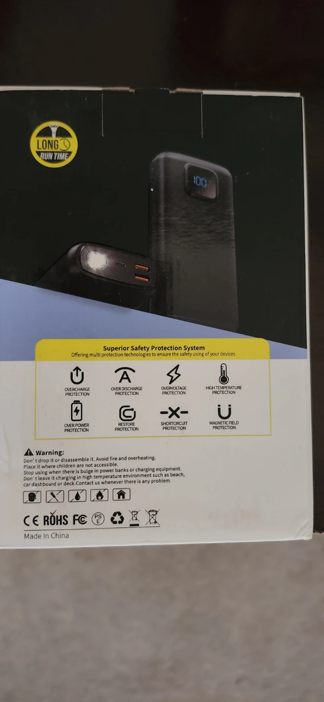 Power Bank with Superior Safety Protection