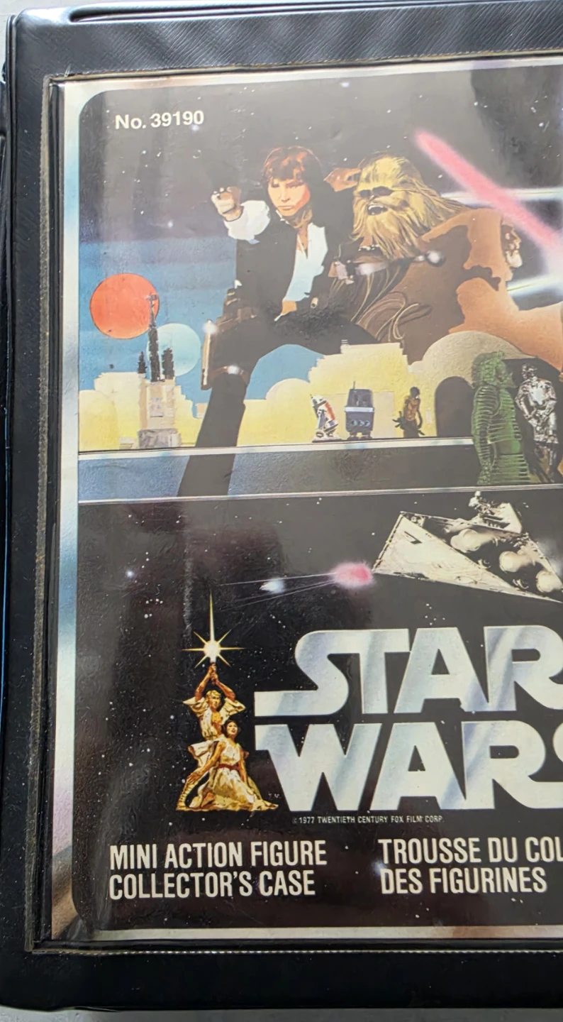 1977 Bilingual Star Wars Collector's Case (39190) with Figurines - photo 4